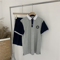 Great Lang Waterlin School Uniforms Elementary School Kids School Uniforms Kindergarten Cotton Two Bar Tracksuit Pants Long Pants Suit