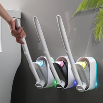 Disposable toilet brush toilet brush Household no dead angle toilet cleaning set can throw wall-mounted artifact
