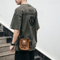 Mens short-sleeved 2021 new summer casual letter printing white top Japanese tide brand T-shirt loose half sleeve