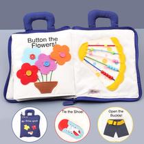 The babys first cloth book childrens confession cant be torn. Early education baby educational toys 6 months 8