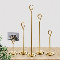 Seat clamp table number plate base card table number plate meeting ring annual meeting digital Hotel ceremony table card holder marriage