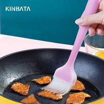 Japan kinbata oil brush Kitchen pancake baking brush High temperature resistance does not lose hair Silicone pancake barbecue oil brush