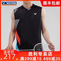 victor victory badminton suit mens and womens knitted quick-drying sleeveless T-shirt T-CC101