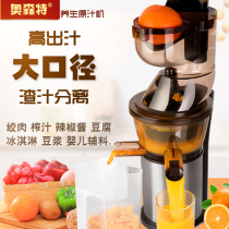 Household slag juice separation juicer multifunctional stainless steel large diameter original juicer fruit and vegetable juice ice cream Mincer