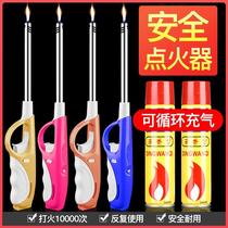 Hot pot kitchen lighter igniter long outdoor dining extended gas stove long handle pulse hotel dedicated