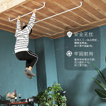 Top Clothes Clothes bar iron paint wall wall hanging quilt artifact balcony with fixed ceiling clothing support