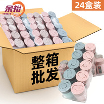 24 boxes of toothpicks household disposable bamboo toothpicks double-ended pointed boxed fruit bamboo tooth kit portable toothpick bottle