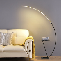 Nordic floor lamp simple modern living room sofa creative led vertical minimalist light luxury bedroom coffee table fishing lamp