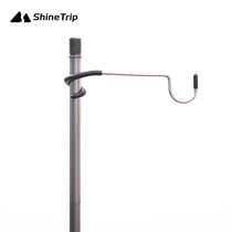 Camping Lamppost Hook Stainless Steel Pig Tail Disposal Hook Multifunction Camping Hook S Type Double Hook