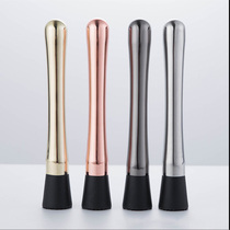 Shisheng 304 stainless steel broken popsicle ice hammer Cocktail pounded popsicle crushing stick masher bartending stick knocking popsicle