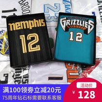Grizzlies No. 12 Morante Jersey City version vest Bibby No. 10 retro basketball uniform custom mens and womens pants