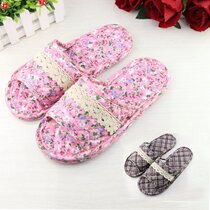 Cloth slipper cloth bottom cloth art real wood floor roomQua