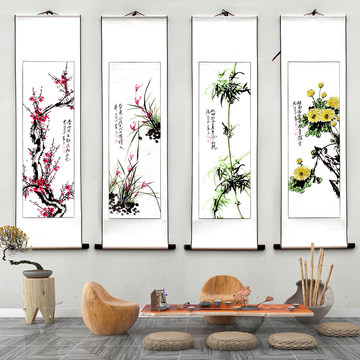 梅兰竹菊四扇屏-梅兰竹菊四扇屏促销价格、梅兰竹菊四扇屏品牌- 淘宝
