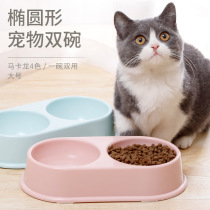 Dog Supplies Dog Food Basin Dogs Bowls of dogs Cats Bowls Cat Bowls of Pet Bowl Pet bowls Double bowls Puppy pooch Basins Dog rice pots