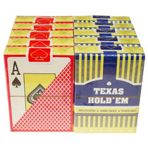 Tongle Texas Special Poker Plastic Park PVC Waterproof and Frost Water Water Water Water Washing and Wear Thicker Large Word Park