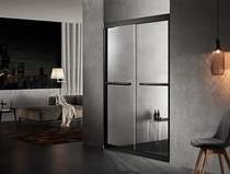 Deli shower room dry and wet separation stainless steel sliding door bathroom custom shower room partition glass sliding door 37