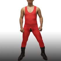Badiace full body one-piece trousers squat wrestling suit fitness elastic tights weightlifting training suit can be ordered