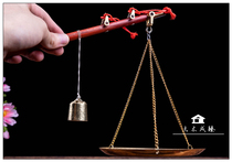 Mahogany Indian lobular red sandalwood called the rod household food called the small name portable old-fashioned traditional Chinese medicine plate with scales