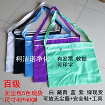 Anti-static dust-free bag double-layer bag 100-level clean backpack clean room bag electronics factory business satchel bag