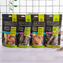 French fries Meow salmon crown new Zealand Omega Plus dried small fish freeze dried cat snack salmon fish block appetizer