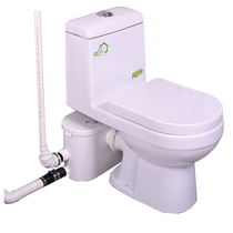 Electric toilet crushing automatic integrated pumping rear sewage lifting pump sewage basement ceramic toilet