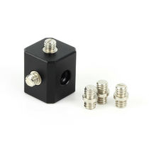 Photography 1 4“Bracket Cube Mounting Cube Tripod Camera Gear Cage Type LED Light Bomb DIY