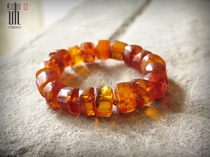 Super quaint old amber bead bracelet ~ pure old amber bead ~ total weight 30 25g ~ promotion