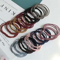 Han Edition Red High elastic adult headline woman simple hair hair hair hair rope hair rope hair rope