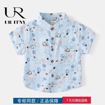 Ole Special Brand Discount Store Summer New Childrens Short Sleeve Shirt Casual Shirt