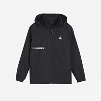Pickwinter new mens woven plus velvet windbreaker jacket running sports windproof jacket Joker casual assault jacket