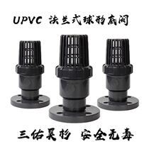 GB Haoshan flanged spherical bottom valve UPVC flanged single order check valve Back check valve 32mm 25mm