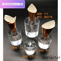 Acrylic transparent single hole single ice cream cone display stand cone cone cone cone display stand ice cream creative shelf