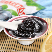 Russia imported pure pulp blueberry jam strawberry cherry mulberry lemon mixed bag 300g bread sauce