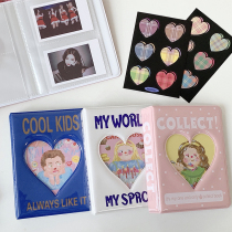  Moon supermarket ins Hanfeng polaroid love album 3 inch interstitial commemorative album small card business card storage book
