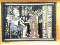 Egyptian original Imported papyrus painting creative home decoration painting National characteristic decorative painting characteristic gift