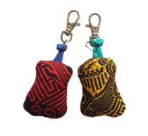 Zhuangjin brocade gourd keychain pendant crafts can DIY make National Handicrafts