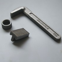 36  48  heavy duty pipe wrench accessories set Hook head bottom tooth plate nut screw hook 7 word head tooth plate tooth block