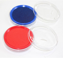 Quick-drying printing table red quick-drying inkpad round foam seal oil oil rubber stamp sponge printing oil