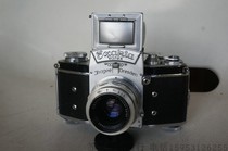 Z5 Germany EXAKTA VX camera ZEISS 50 lens top view waist flat viewfinder
