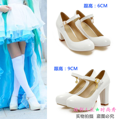 taobao agent Vocaloid, footwear for princess high heels, cosplay