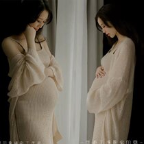 2021 New pregnant women Photo clothing pregnant mommy Korean theme clothing beautiful sexy photography pregnant women Photo suit
