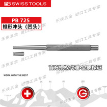 Original Swiss PB Swiss Tools concave head punch knurled PB 725 Series 745 series