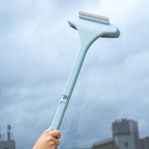 Ou Runzhe long handle double veil window brush dust removal decontamination glass screen window no disassembly and washing multifunctional telescopic cleaning brush