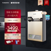 Haier casarte Gas Water Heater Home Natural Gas Intelligent Constant Temperature Bath High Floor Exclusive 16-litre CA1
