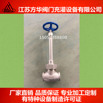 Cryogenic liquid stainless steel globe valve Cryogenic globe valve DN15DN20DN25DN32DN40 liquid oxygen cryogenic valve