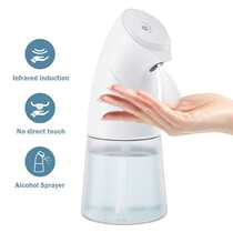 V8 automatic intelligent induction soap dispenser alcohol sprayer disinfection touch-free household large-capacity washing mobile phone