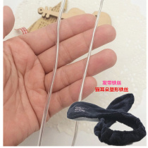 Students manual DIY wrapping styling iron wire cat ears styling wrap plastic aluminium wire hair with peak shaping iron wire