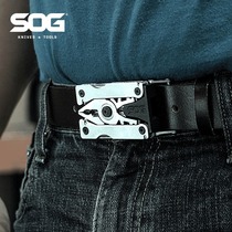 American sog sog tool pliers SN1011 multifunctional belt buckle edc tactical portable outdoor sog belt clamp