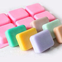 6 Company long Square round edge mold handmade soap diy mold baking silicone model M19
