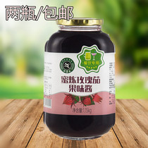 Hokangcheng honey Roselle jam 1 15kg honey Luoshen flower Flower tea fruit flavor tea pulp Korean flavor fruit tea